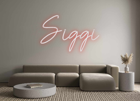 Custom Neon: Siggi