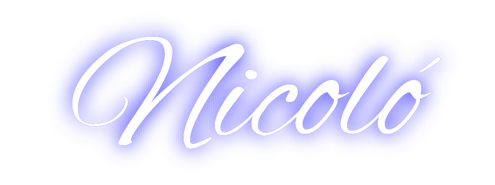 Custom Neon: Nicoló