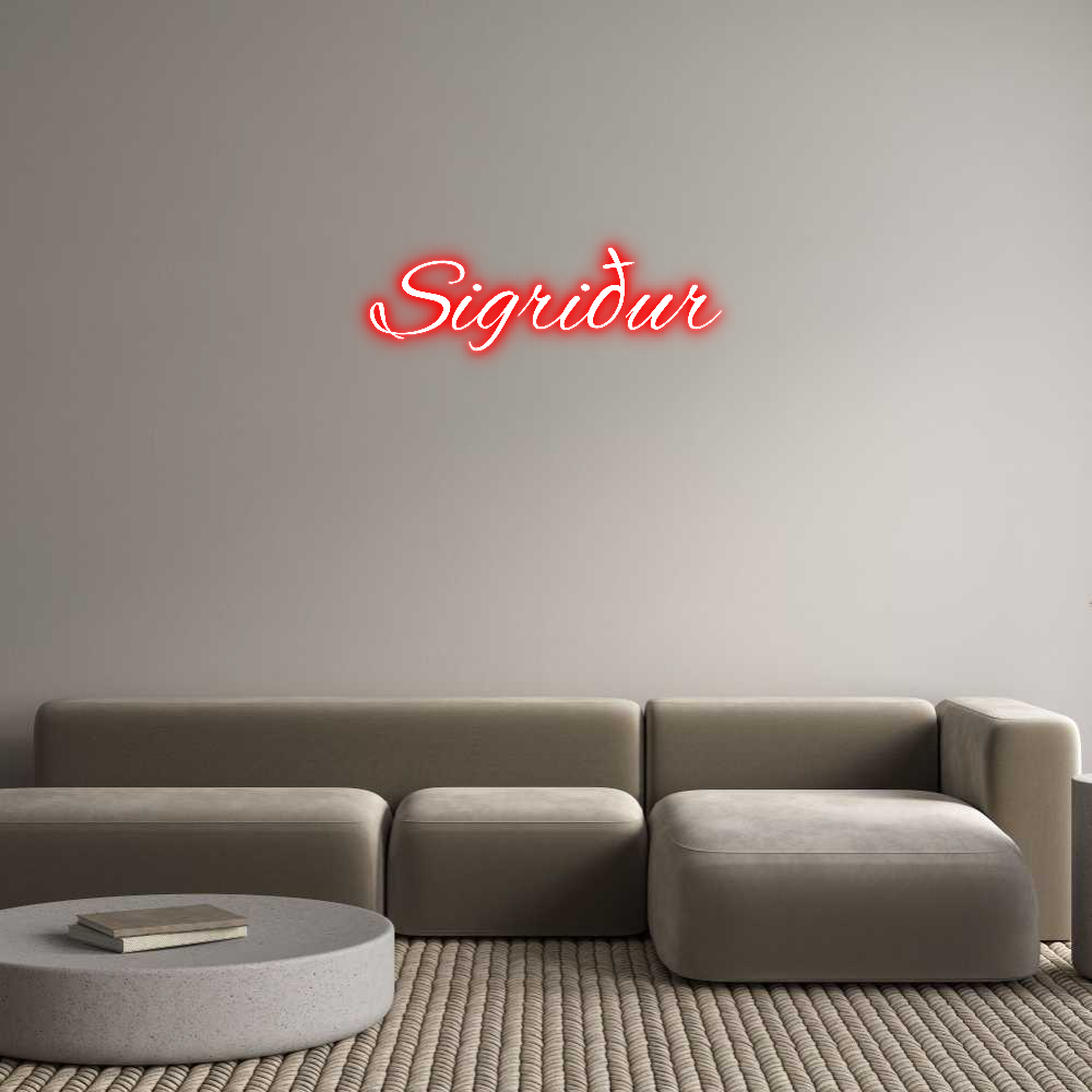 Custom Neon: Sigriður