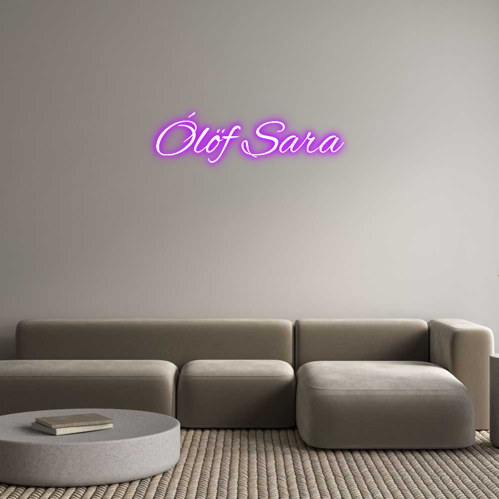 Custom Neon: Ólöf Sara