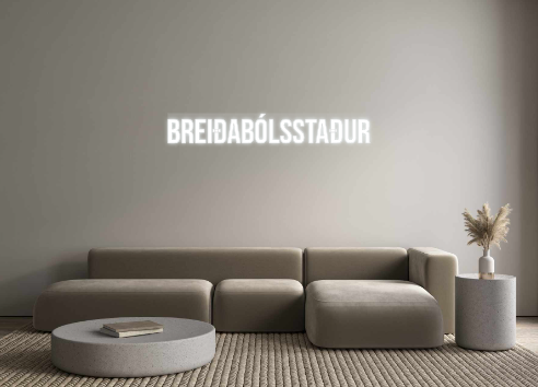 Custom Neon: Breiðabólssta...
