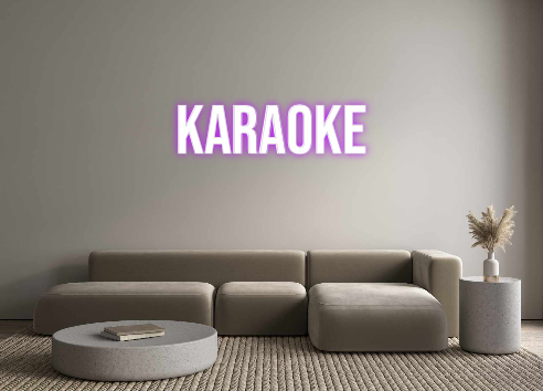 Custom Neon: Karaoke