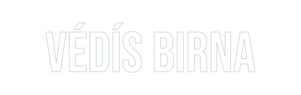 Custom Neon: Védís Birna