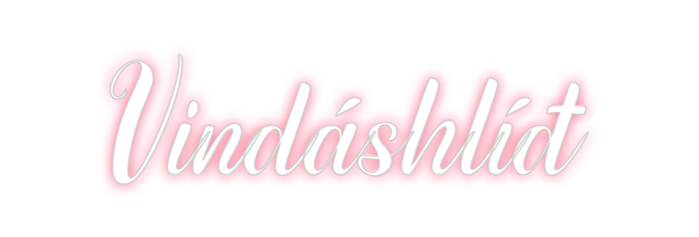 Custom Neon: Vindáshlíð