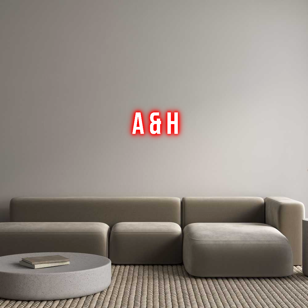 Custom Neon: A & H
