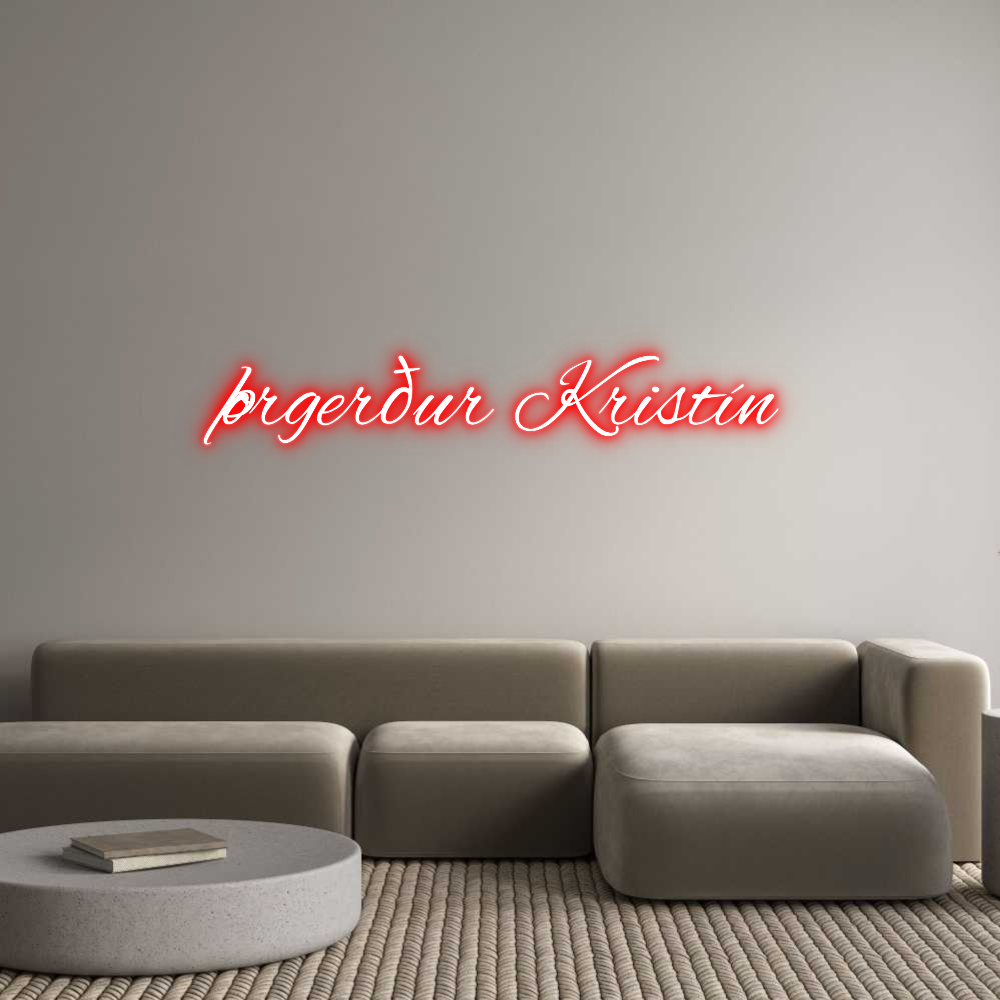 Custom Neon: Þorgerður Kri...