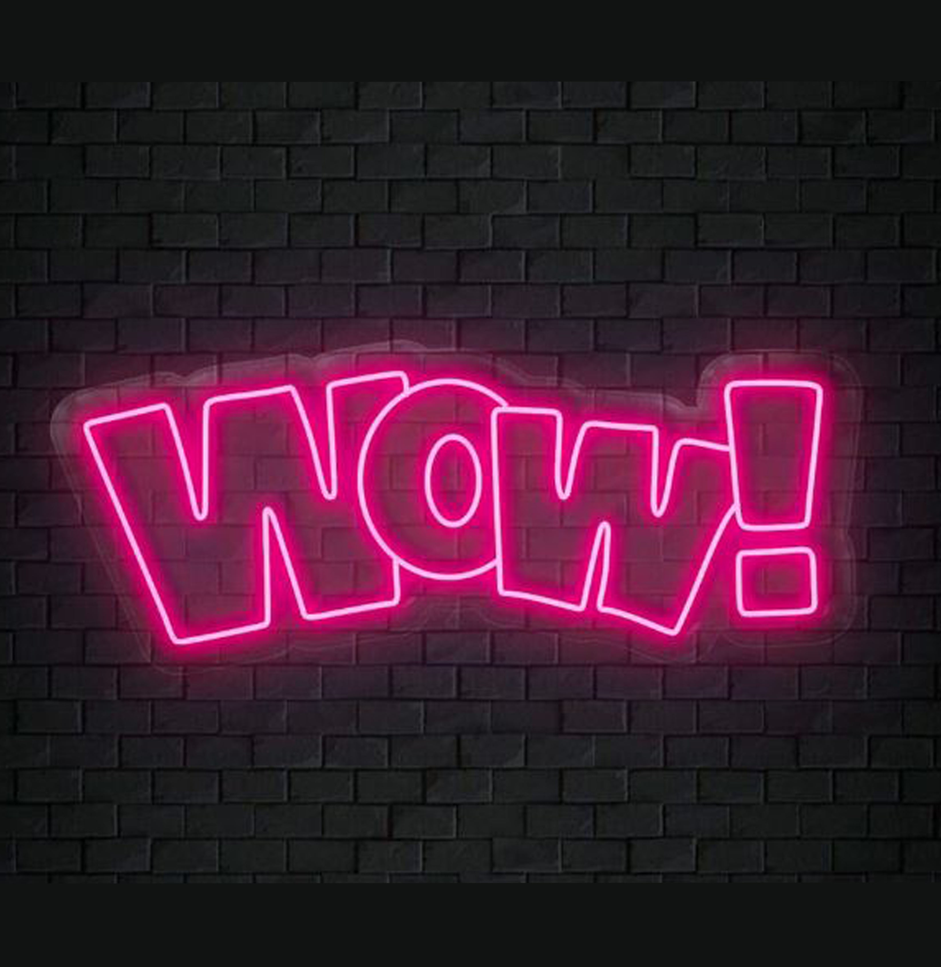 WOW! - Neonskilti