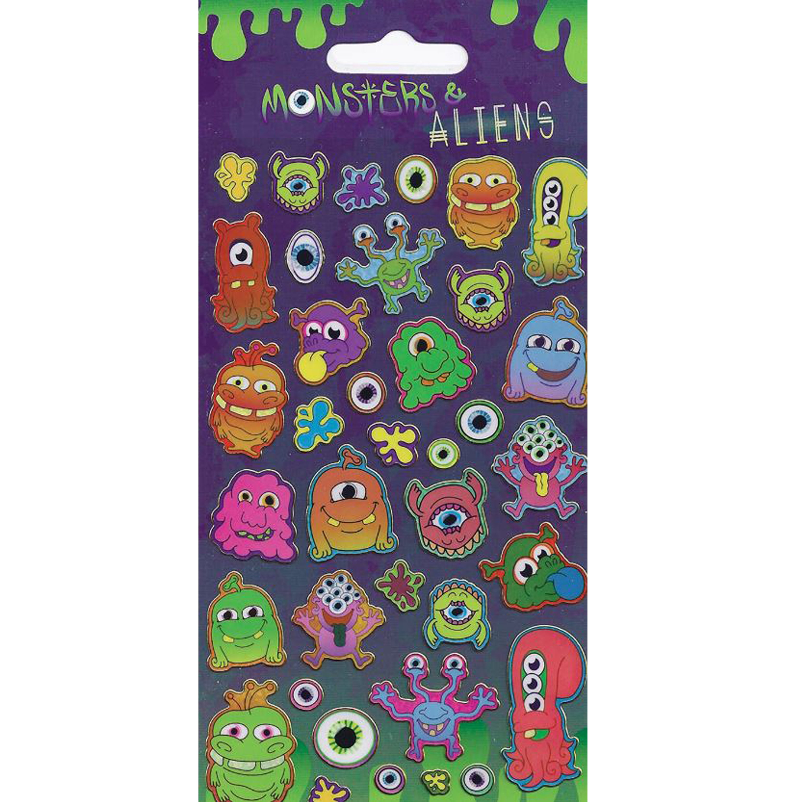 Límmiðar Sparkle – Monsters&Aliens