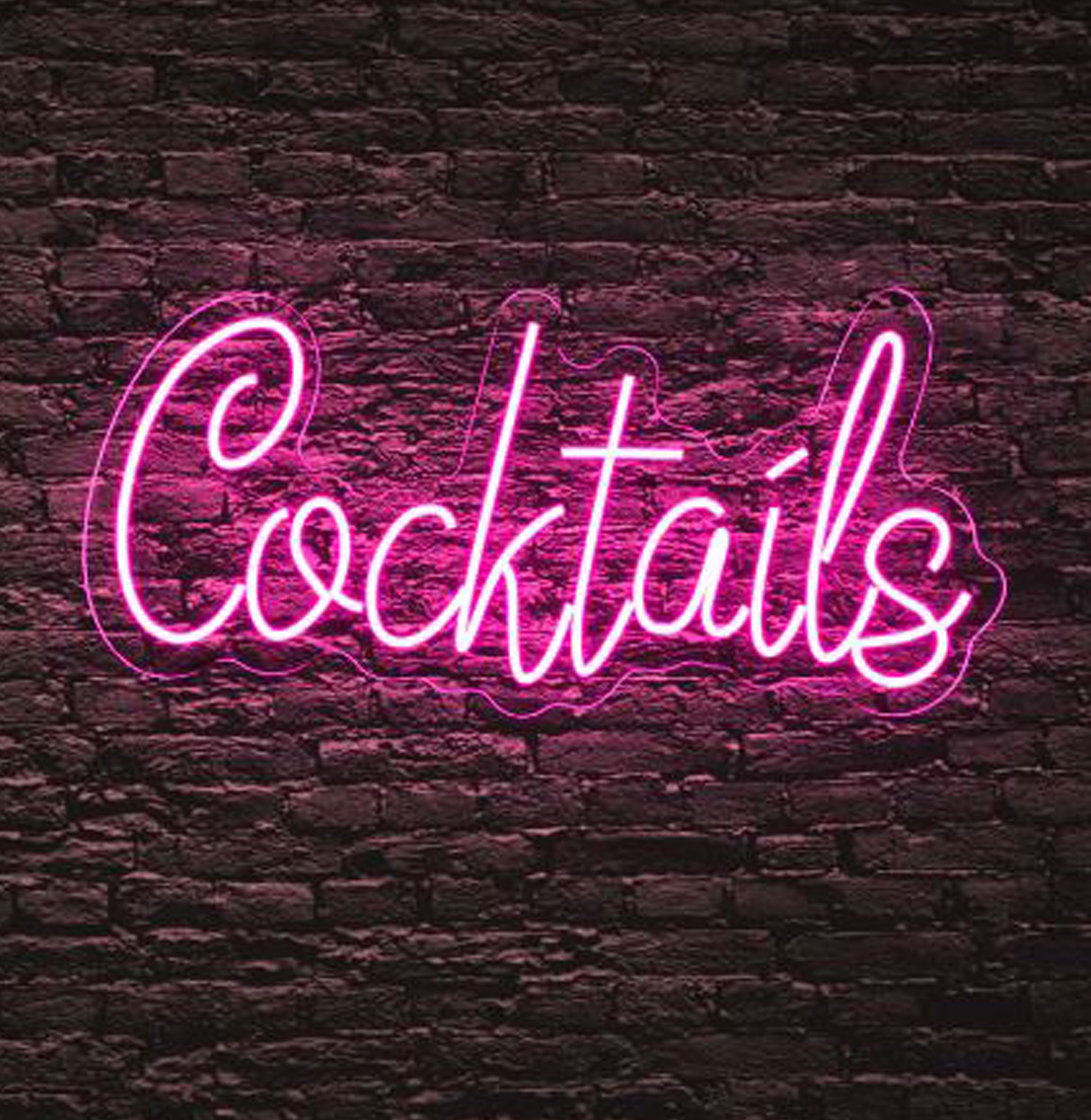 Cocktails - Neonskilti