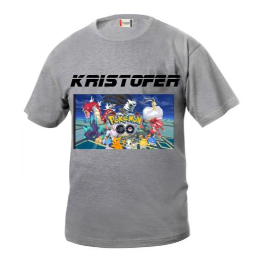 Barnabolur - Grár - Merktu Þinn eigin