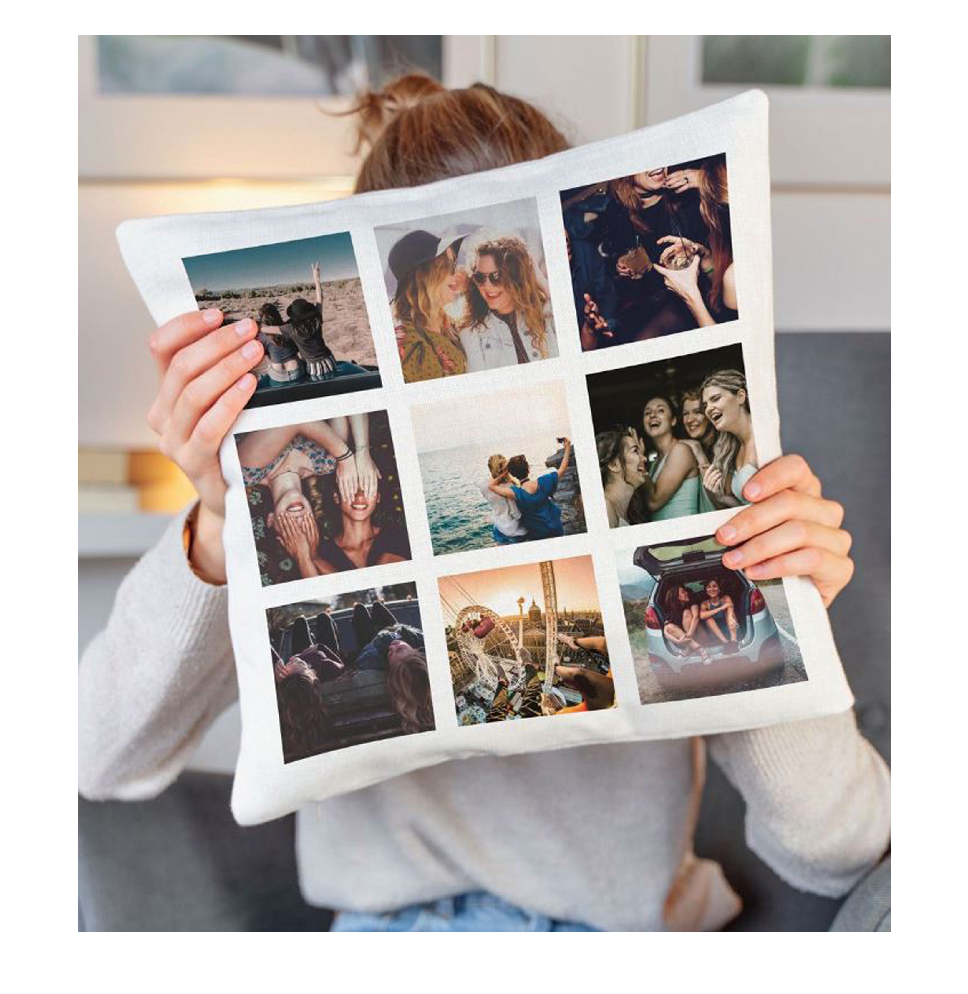 Púði Klippimyndir - Merktu þinn eigin