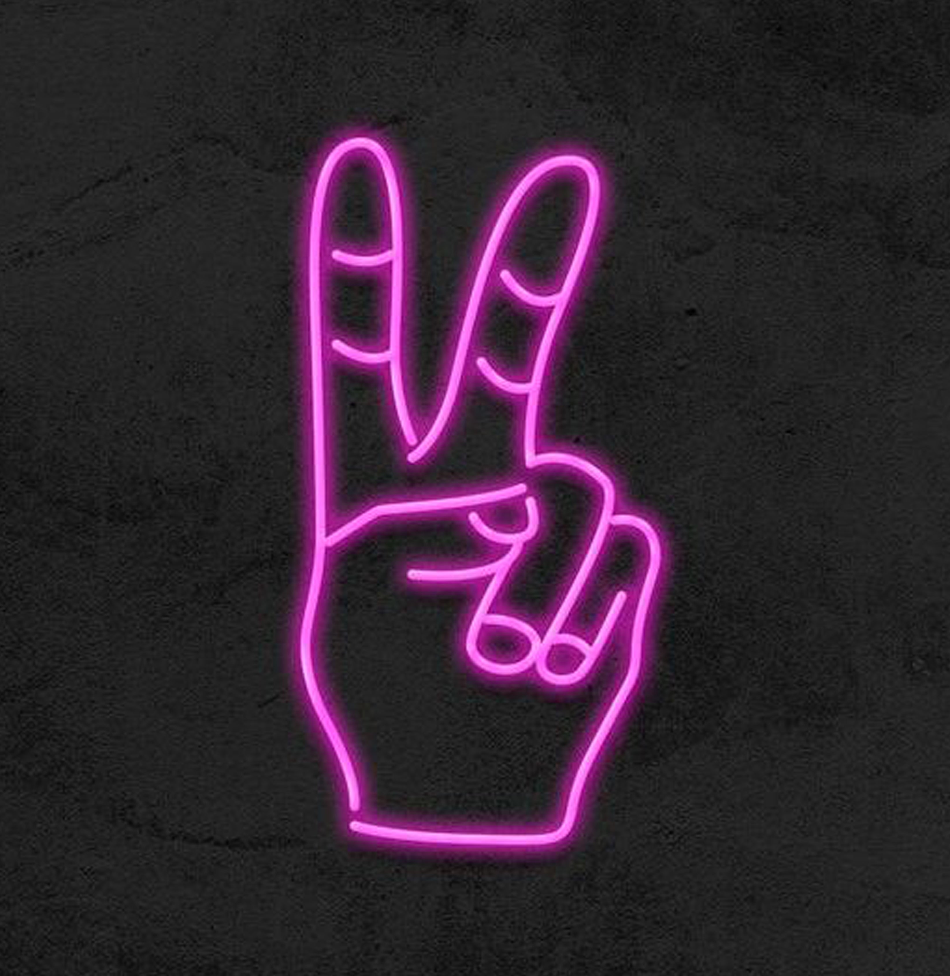 Peace - Neonskilti