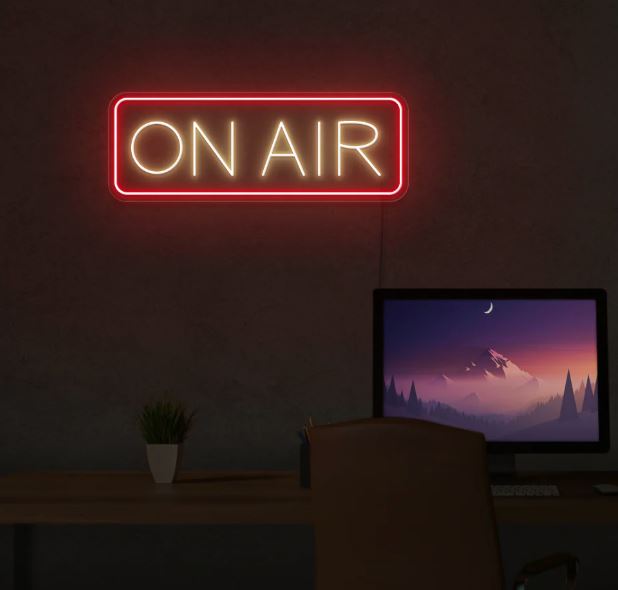 ON AIR - Neonskilti