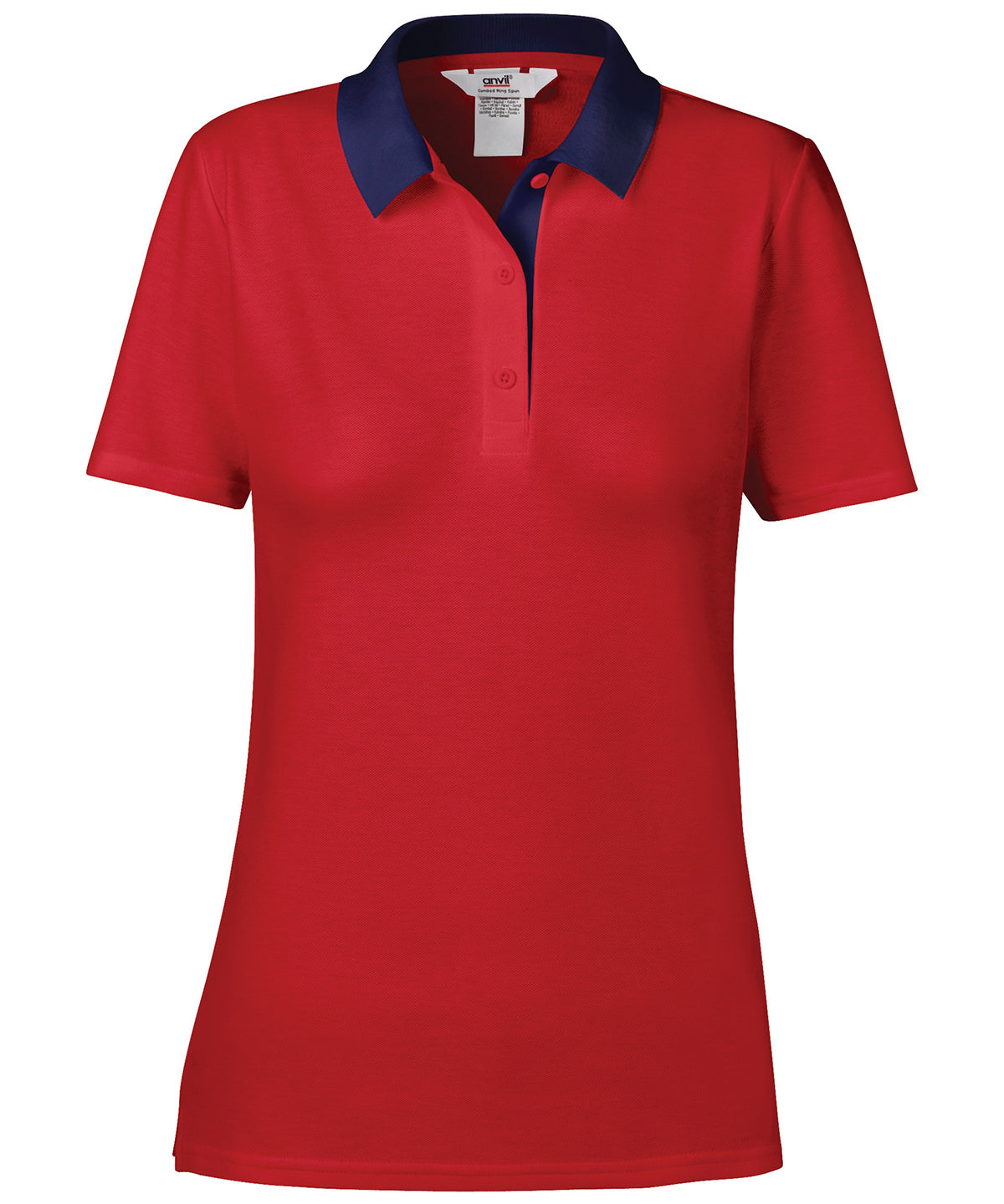Pólóbolir - Anvil Women's Double Piqué Polo