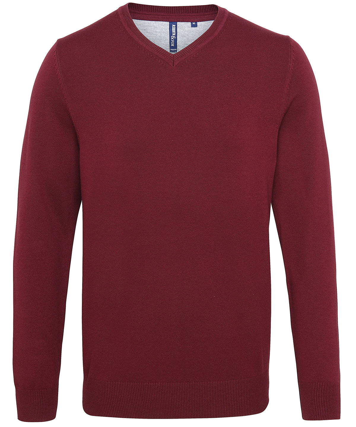 Prjónaðar peysur - Men's Cotton Blend V-neck Sweater