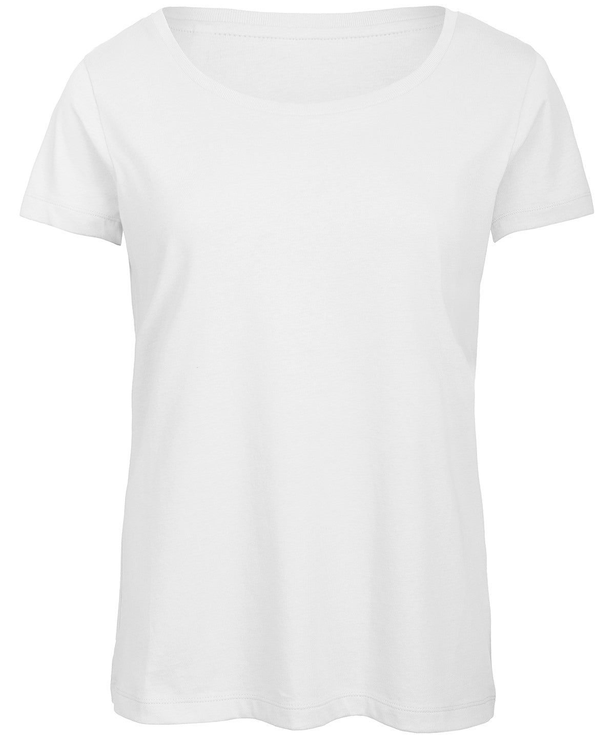 Stuttermabolir - B&C Triblend /women