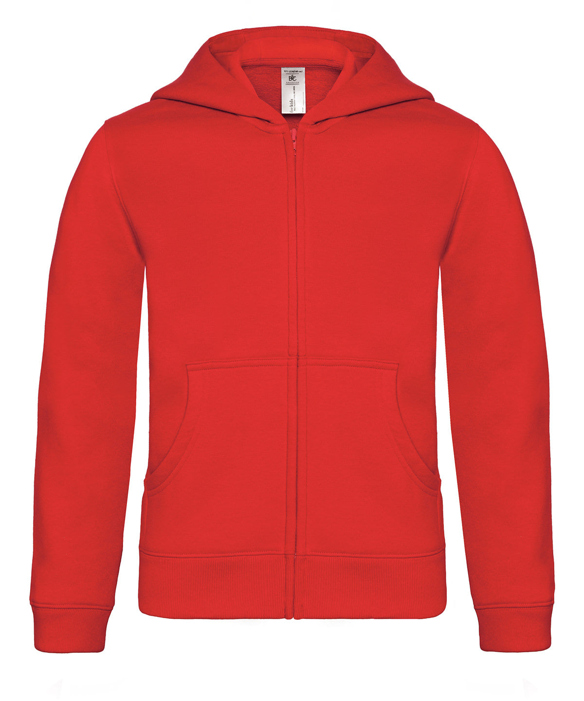 Hettupeysur - B&C Hooded Full-zip /kids