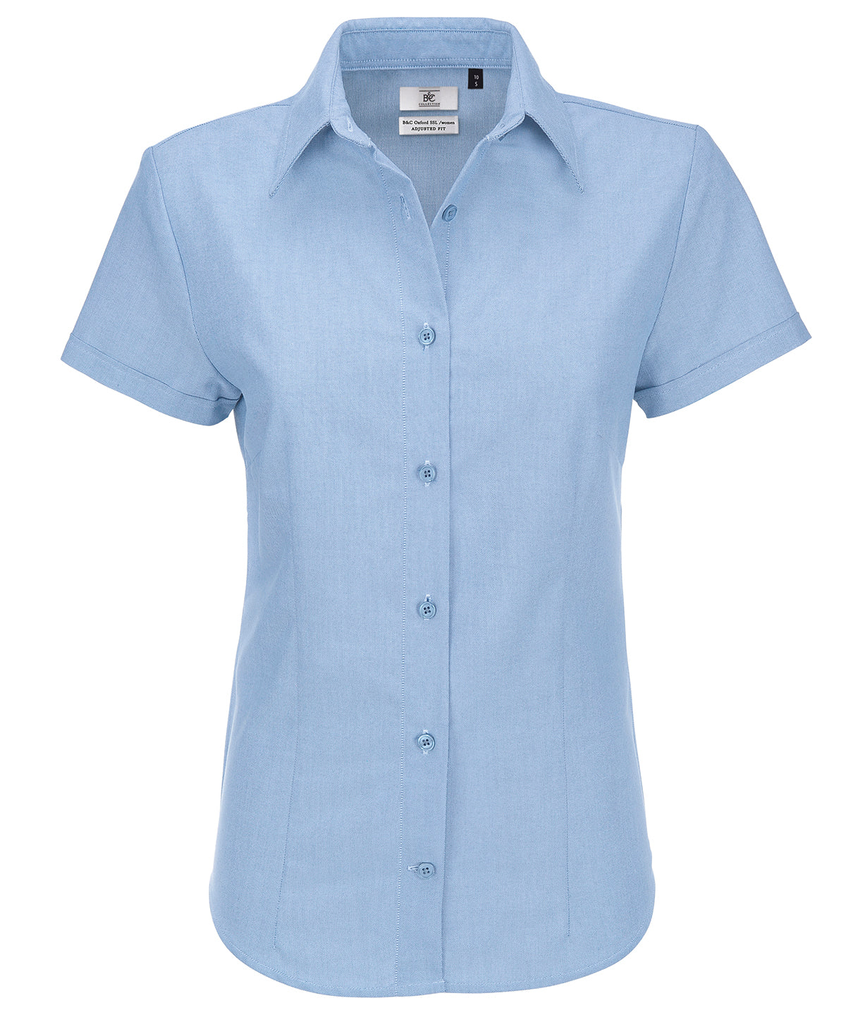 Blússur - B&C Oxford Short Sleeve /women