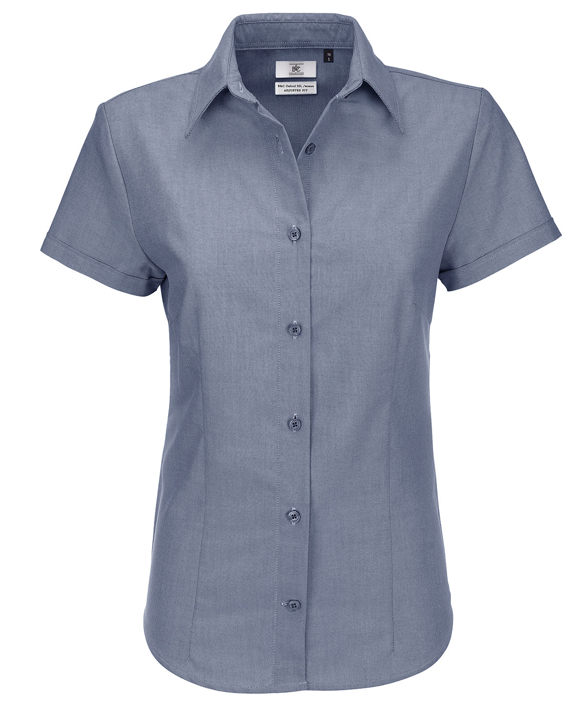 Blússur - B&C Oxford Short Sleeve /women