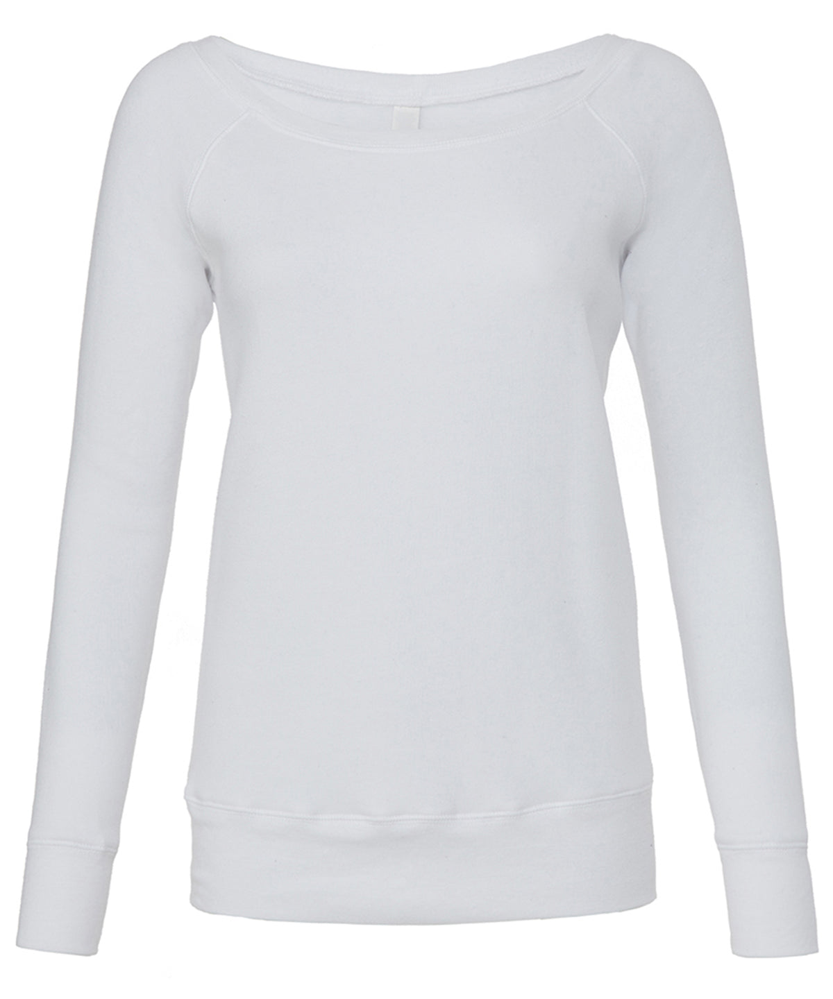 Háskólapeysur - Sponge Fleece Wide Neck Sweatshirt