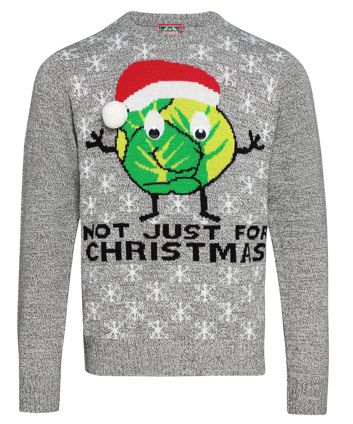 Prjónaðar peysur - Adults Sprouts Not Just For Christmas Jumper