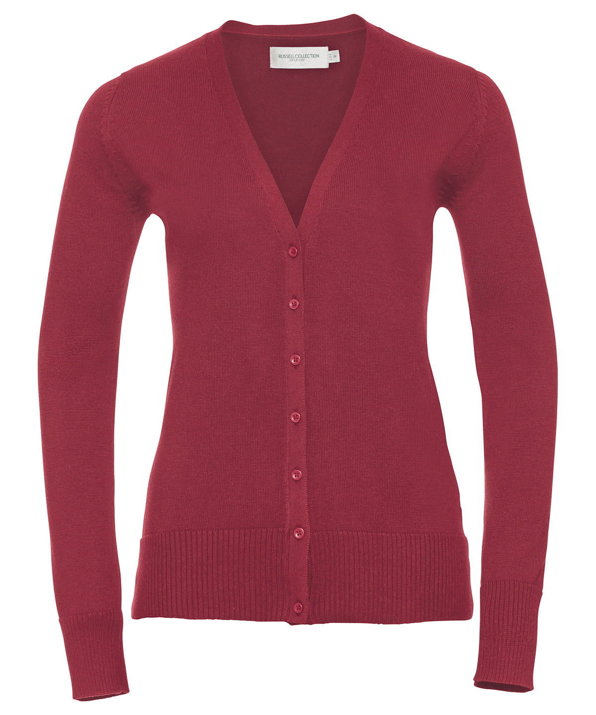 Cardigans - Women's V-neck Knitted Cardigan