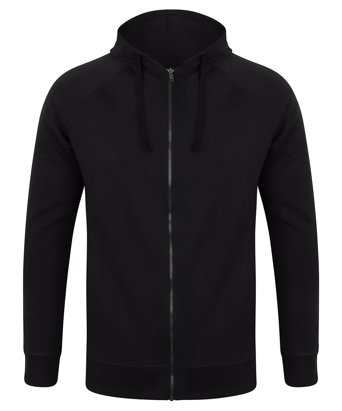 Hettupeysur - Unisex Slim-fit Zip-through Hoodie