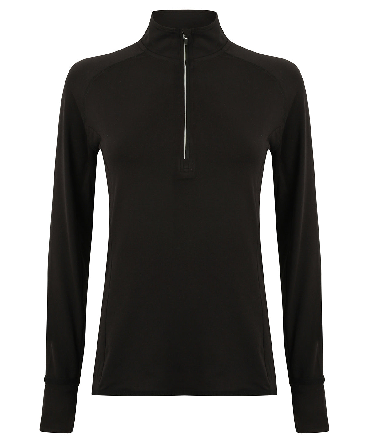 Íþróttatoppar - Women's Long-sleeved ¼ Zip Top