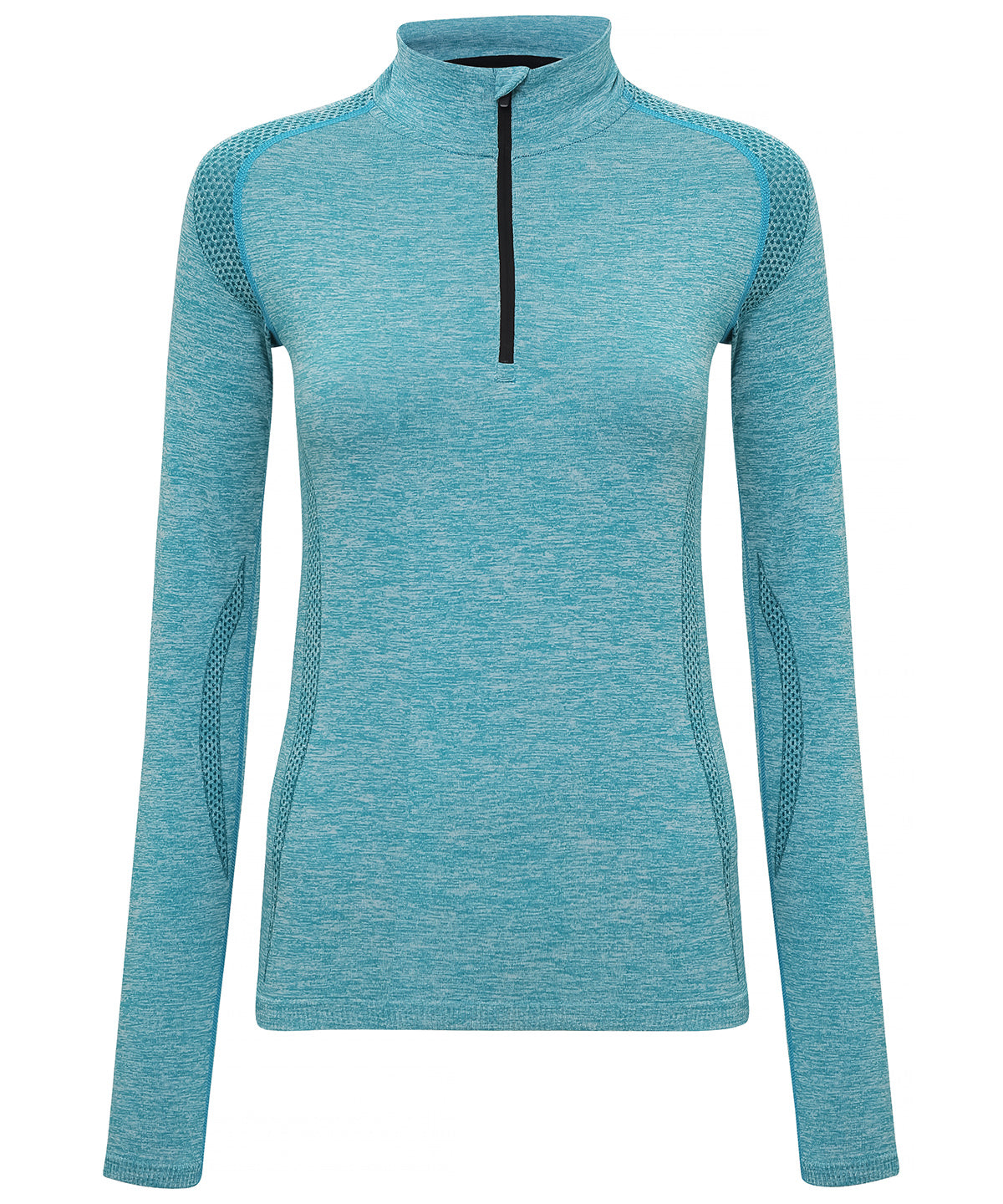 Íþróttatoppar - Women's TriDri® Seamless '3D Fit' Multi-sport Performance Zip Top