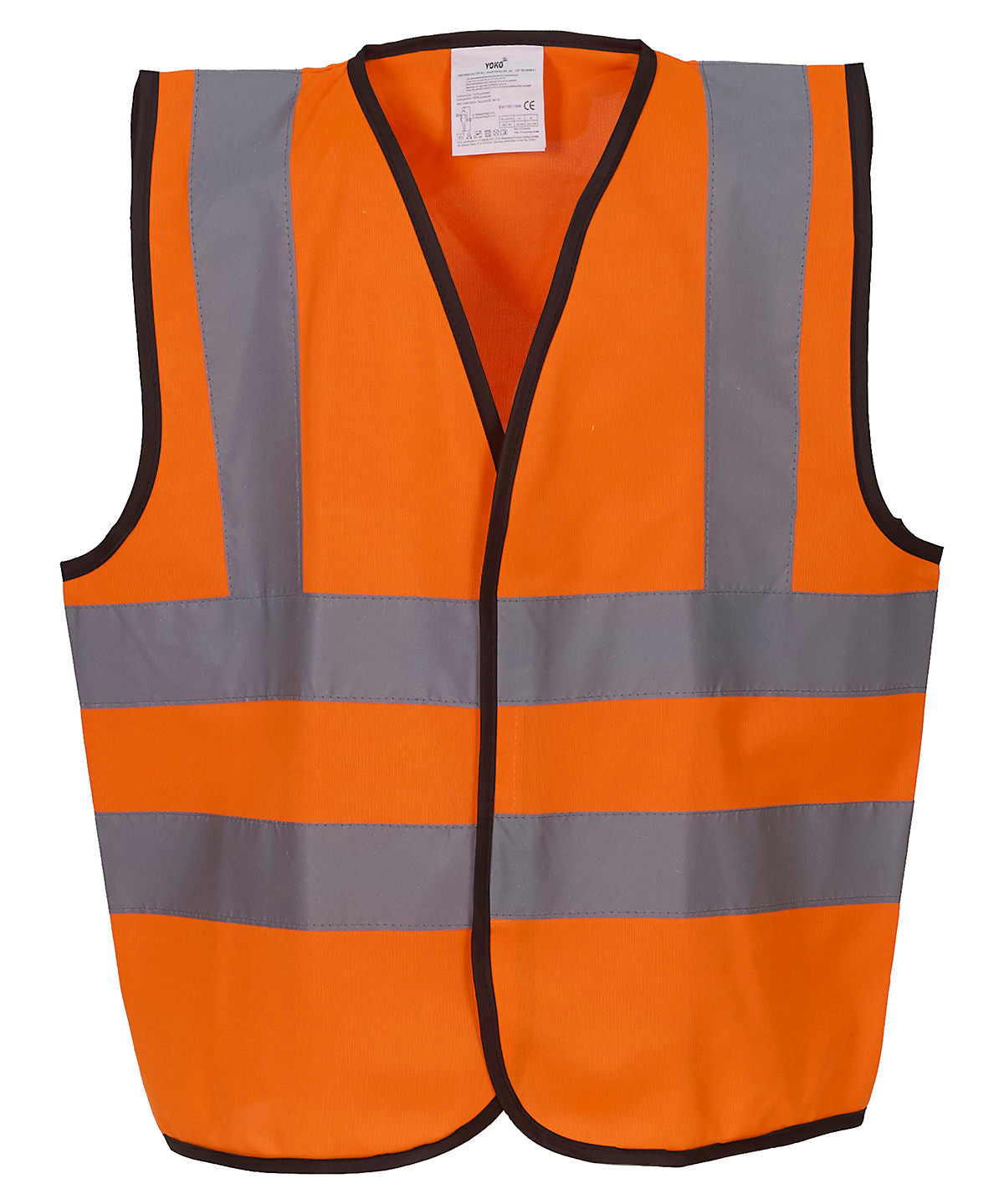 Öryggisvesti - Kids Hi-vis 2 B&b Waistcoat (HVW100CH)