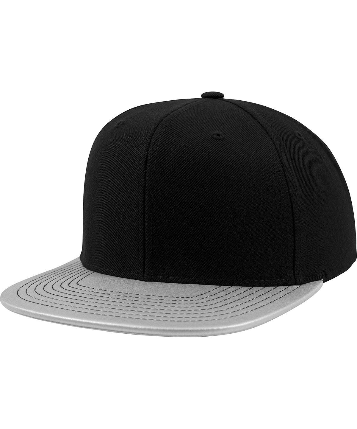 Húfur - Metallic Visor Snapback (6089PU)