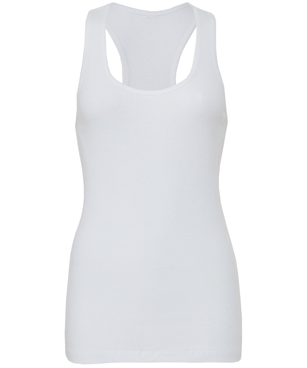 Vesti - 2x1 Rib Racerback Longer Length Tank Top