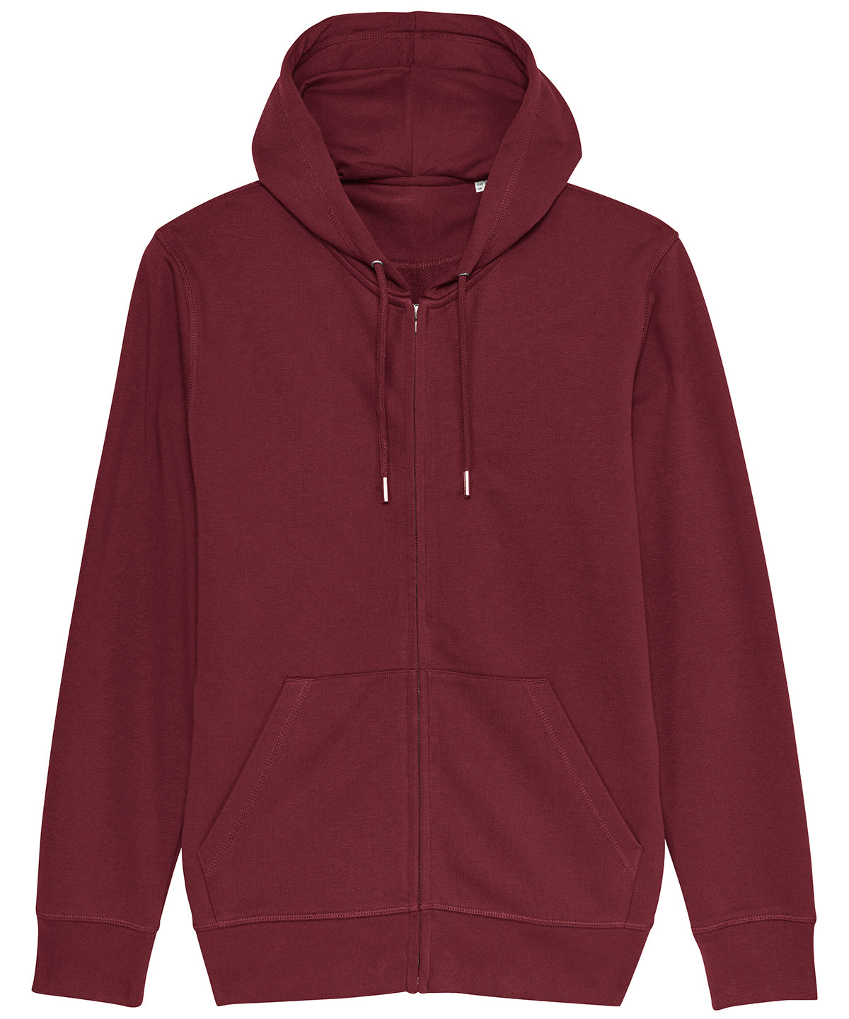 Hettupeysur - Unisex Connector Essential Zip-thru Hoodie Sweatshirt (STSU820)