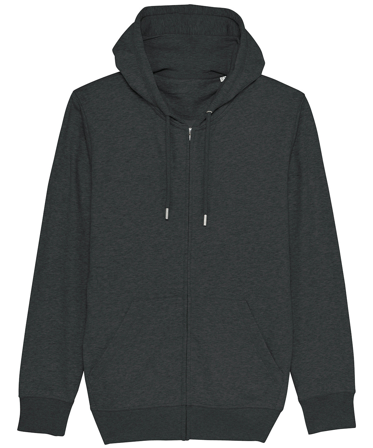 Hettupeysur - Unisex Connector Essential Zip-thru Hoodie Sweatshirt (STSU820)