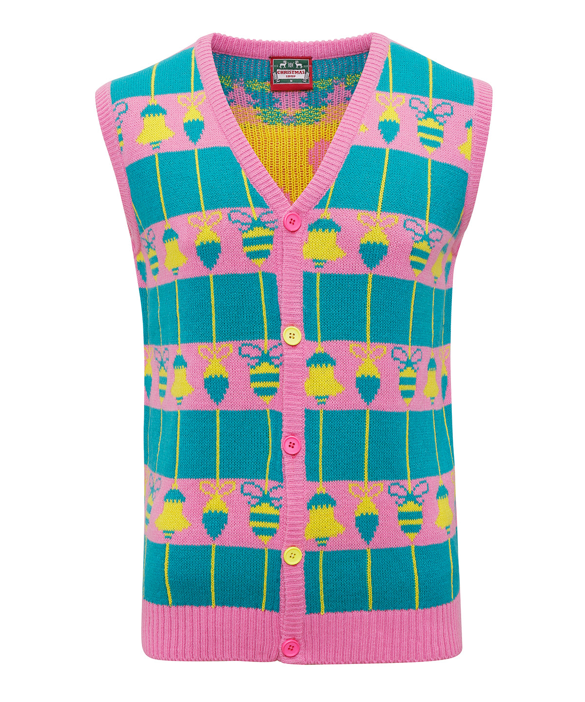 Prjónaðar peysur - Unisex Loud Tank Cardigan