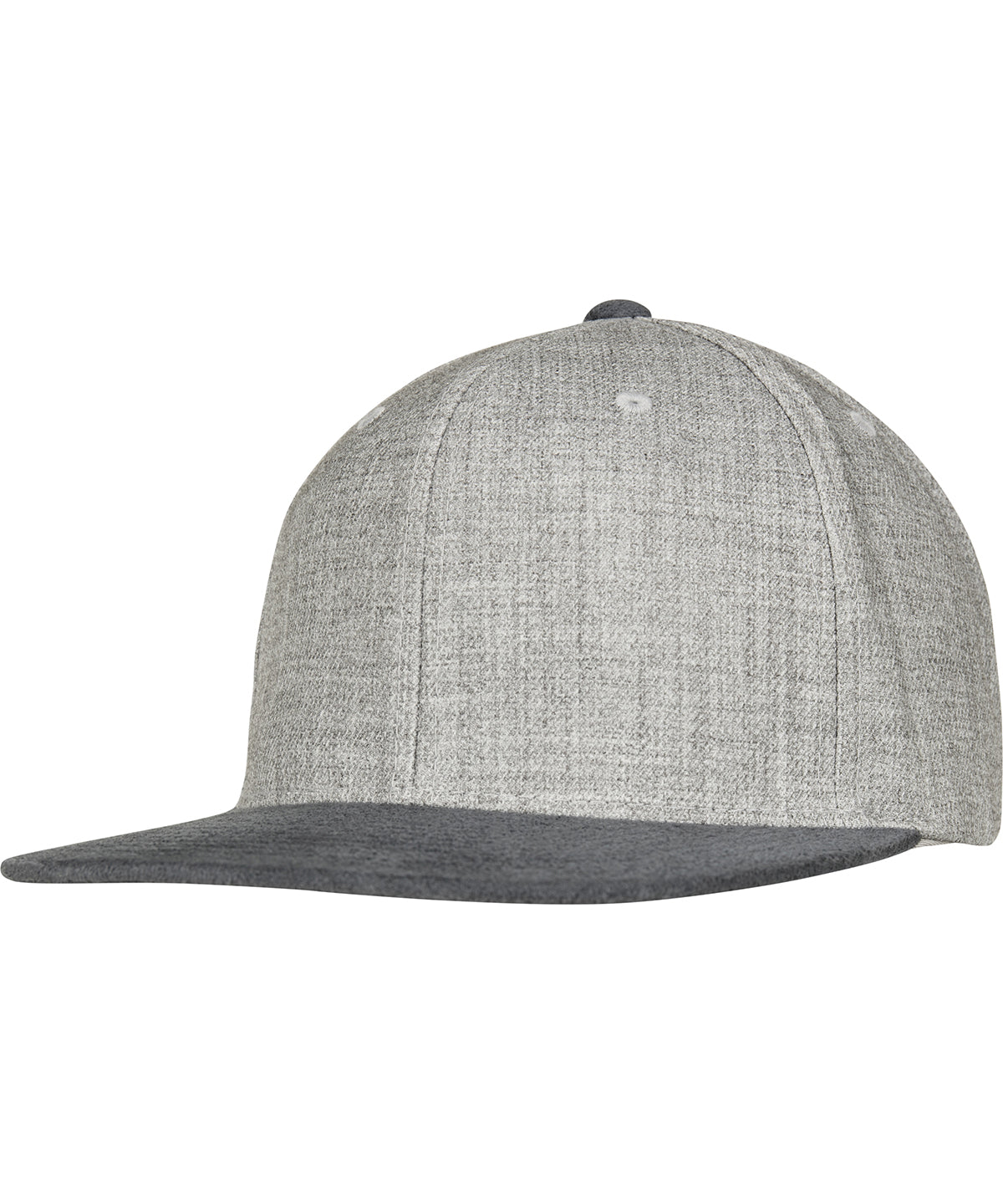 Húfur - Melange Velour Snapback (6089VM)