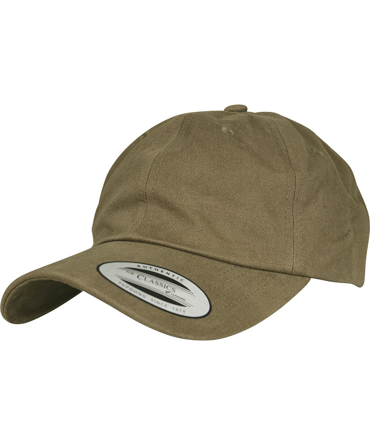 Húfur - Peached Cotton Twill Dad Cap (6245PT)