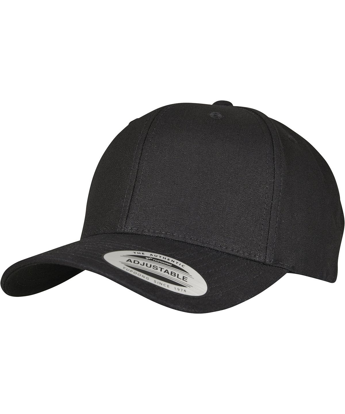 Húfur - 6-panel Curved Metal Snap (7708MS)