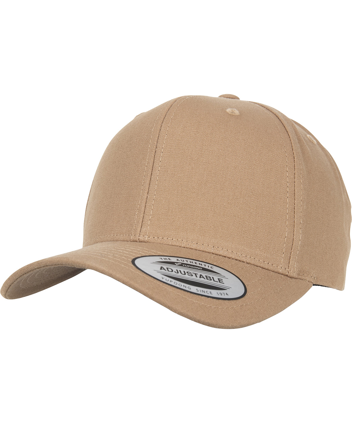 Húfur - 6-panel Curved Metal Snap (7708MS)