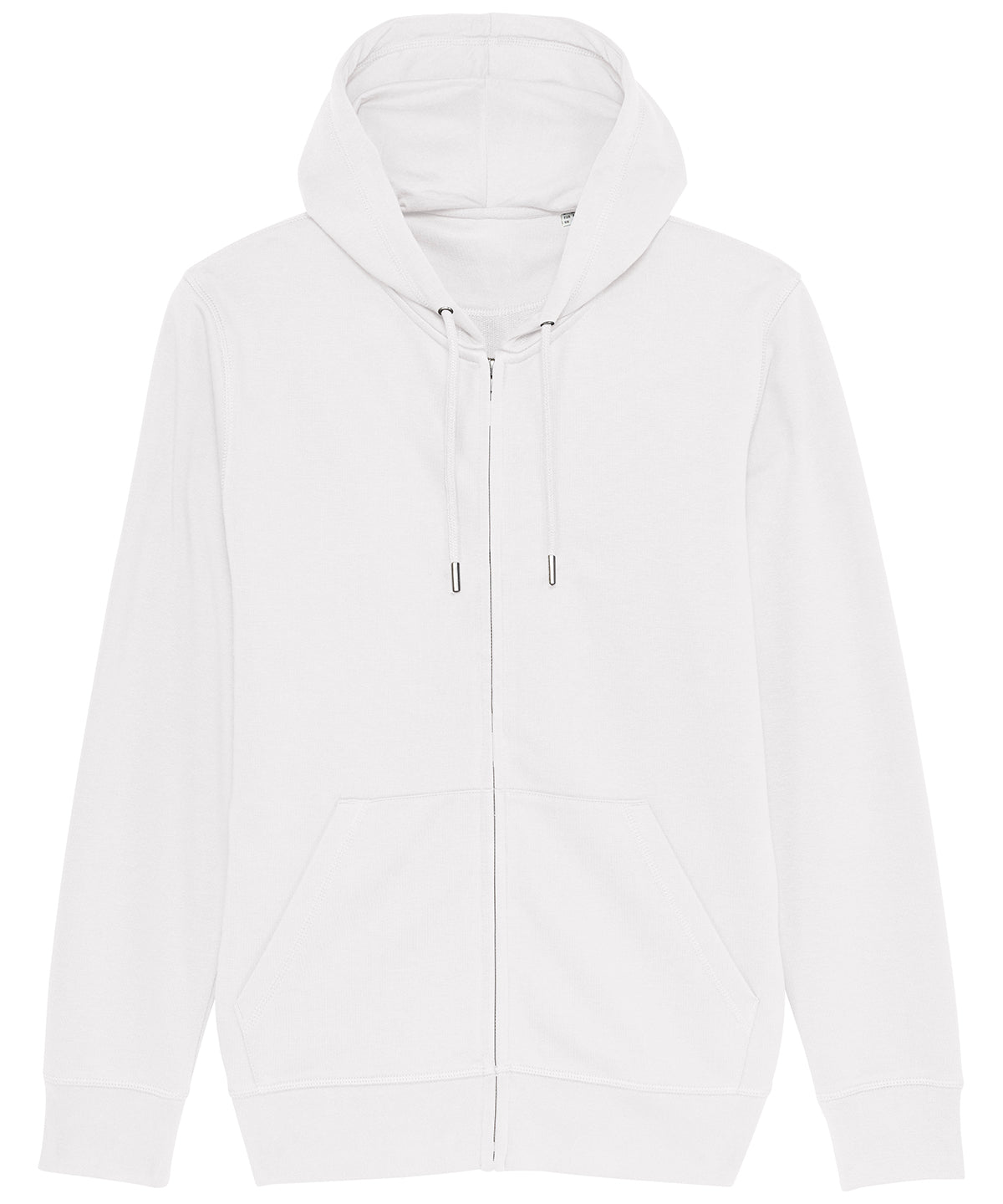 Hettupeysur - Unisex Connector Essential Zip-thru Hoodie Sweatshirt (STSU820)
