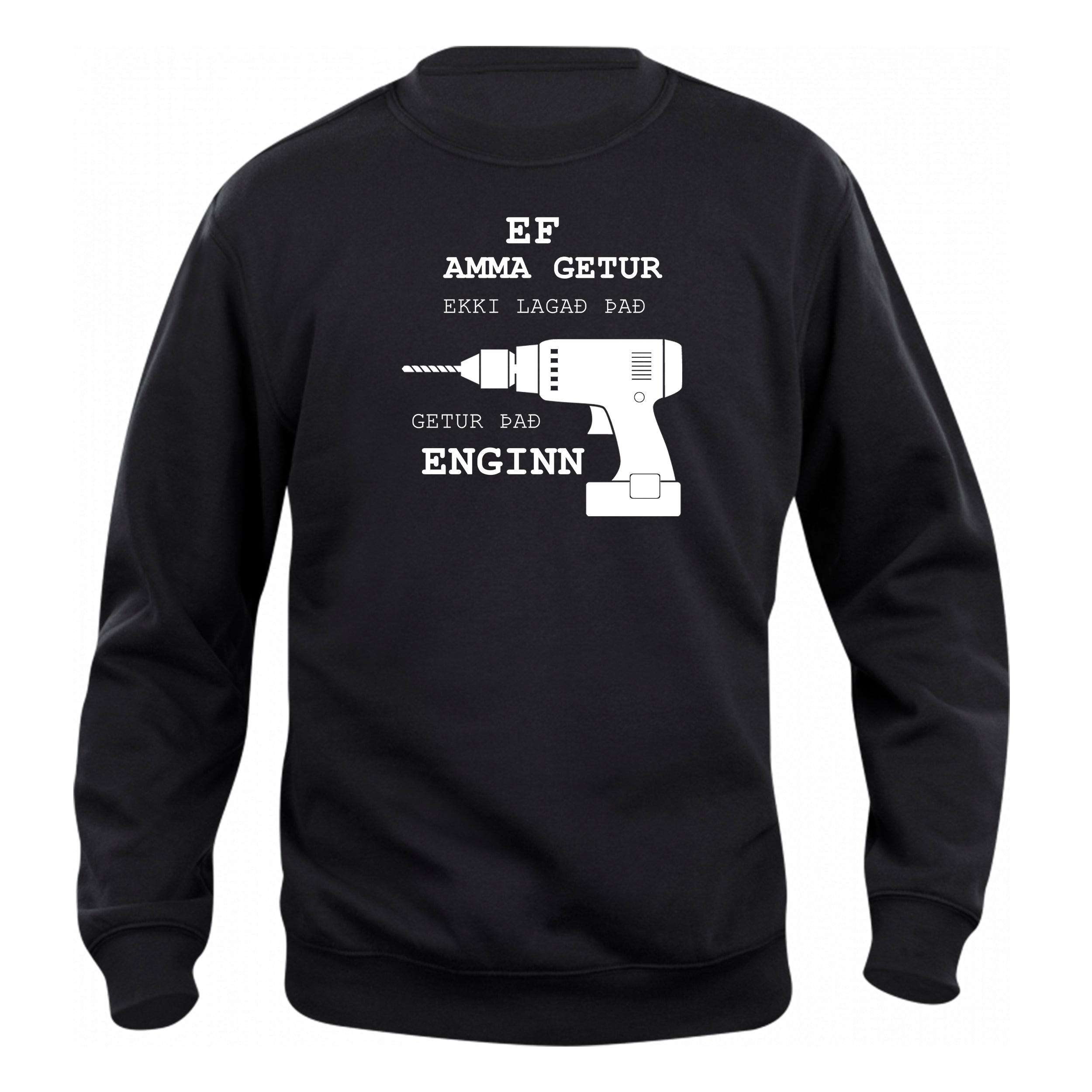 EF AMMA GETUR - Peysa - Svört