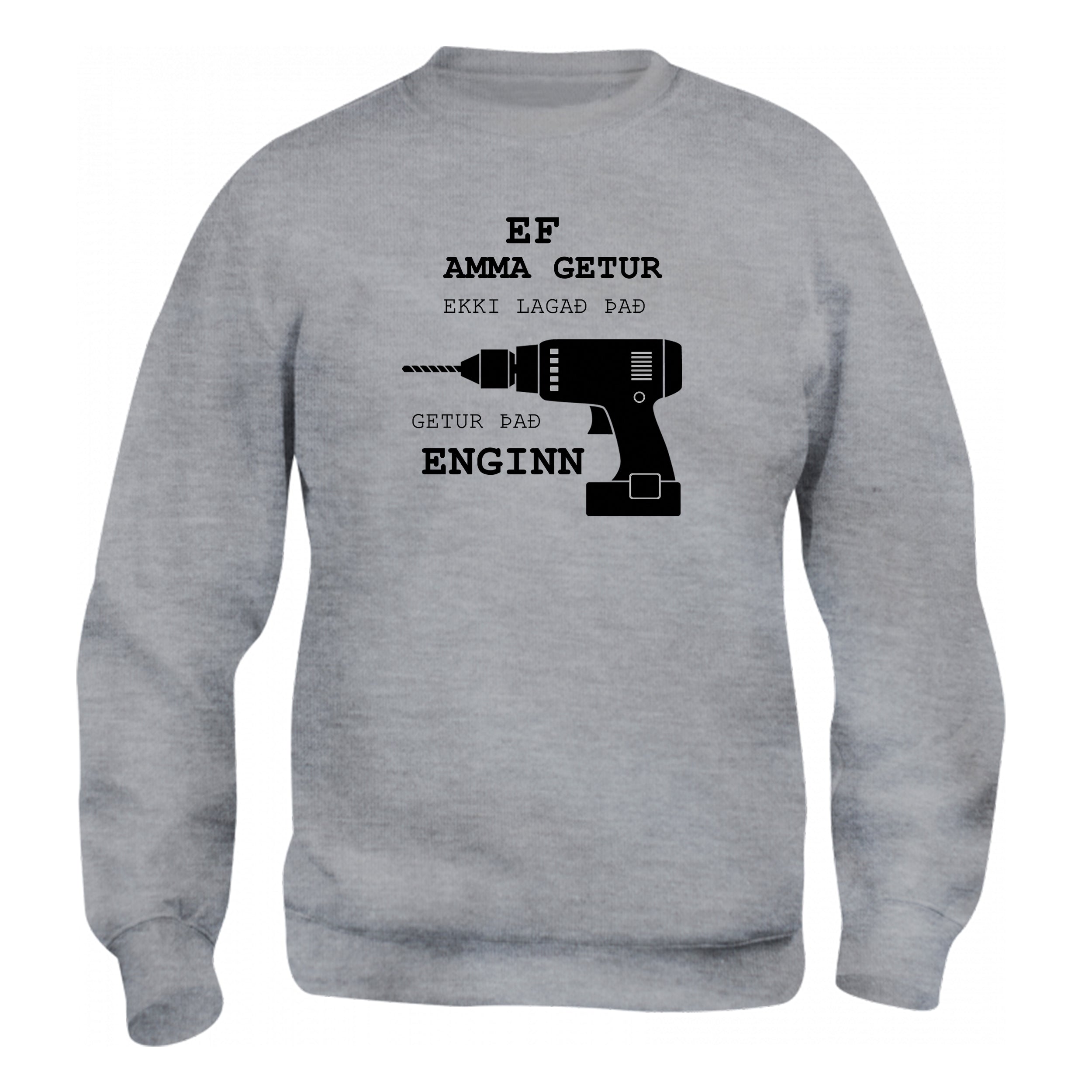 EF AMMA GETUR - Peysa - Grá