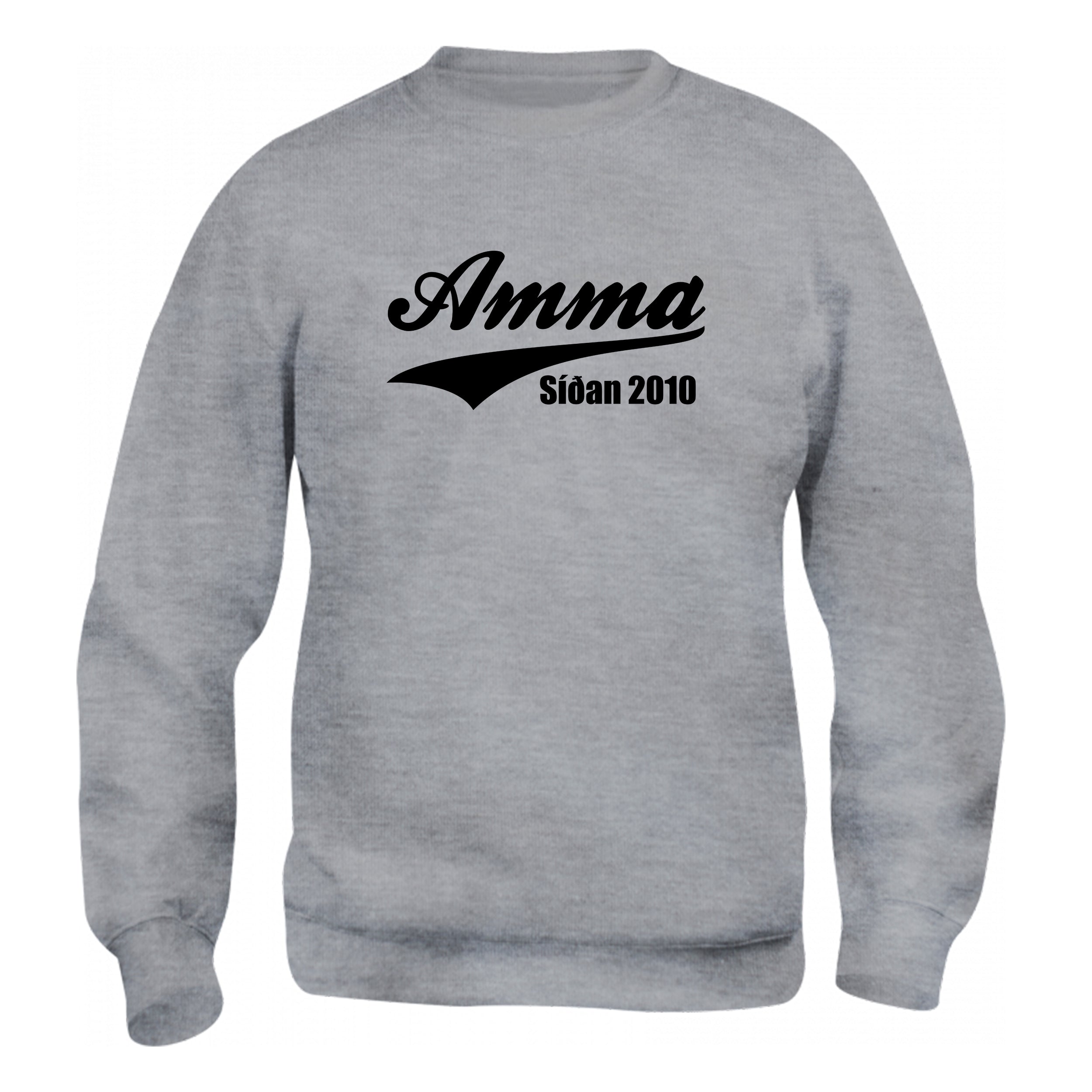 AMMA SÍÐAN - Peysa - Grá