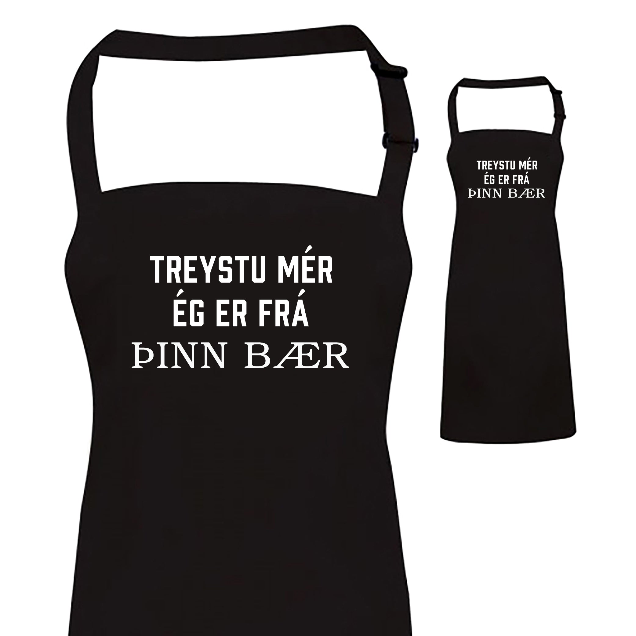 Treystu mér, ég er frá (Þinn bær) - Svunta