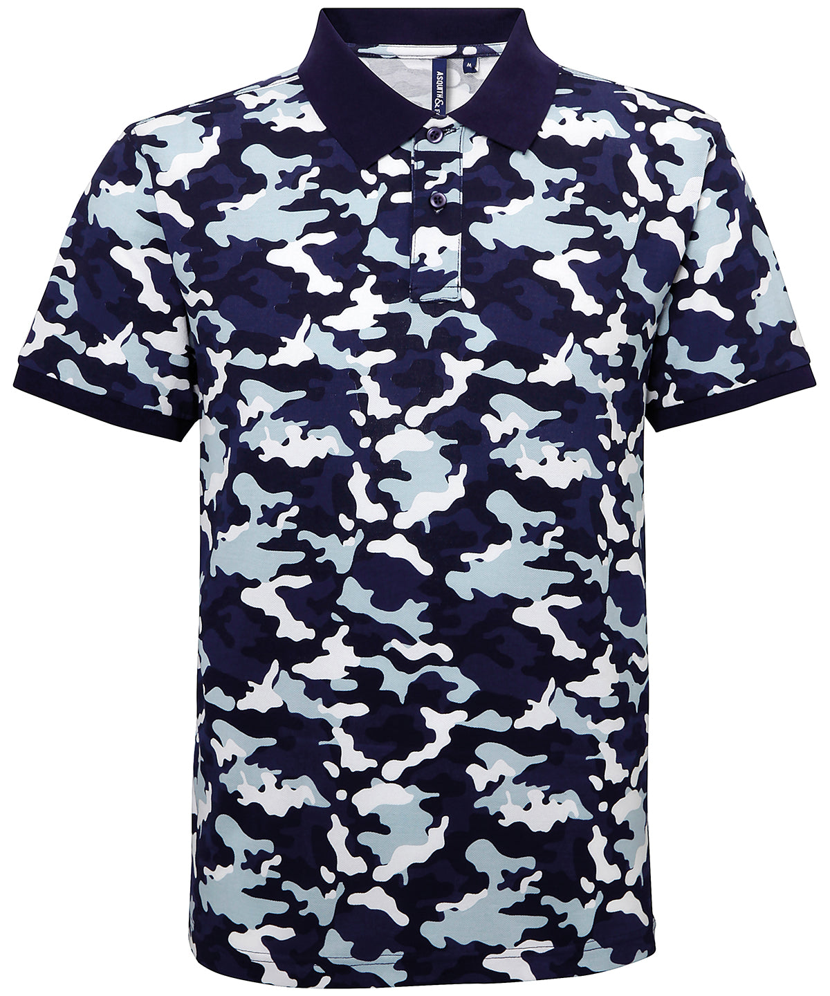 Pólóbolir - Men's Camo Piqué Polo