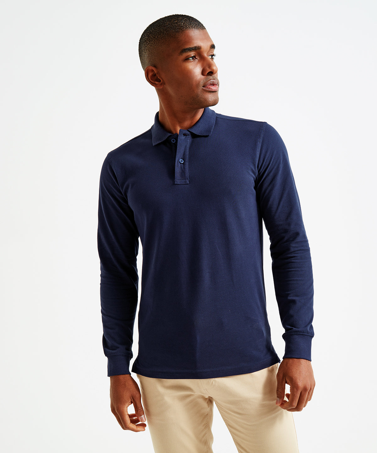 Pólóbolir - Men's Classic Fit Long Sleeved Polo
