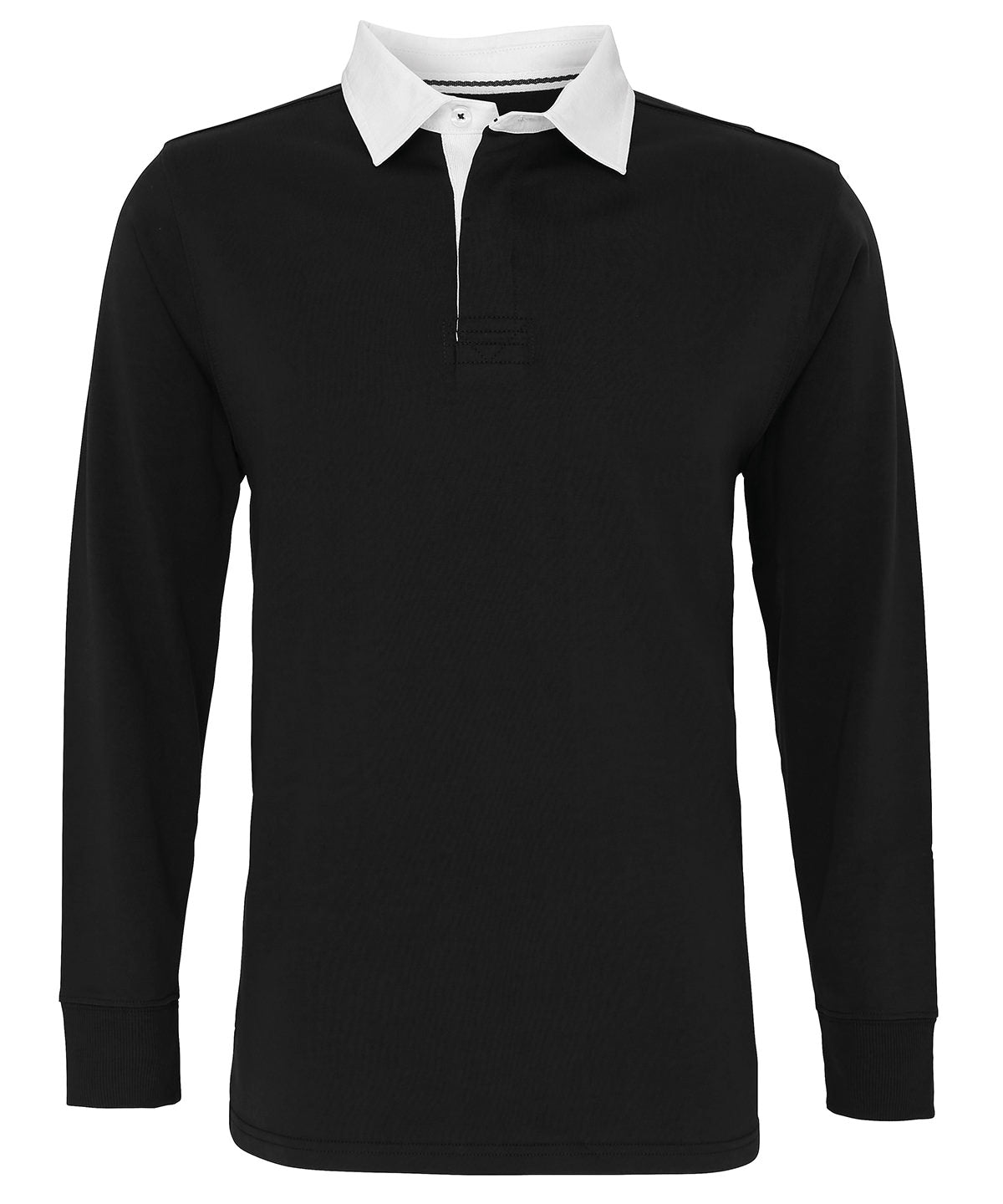 Men's Classic Fit Long Sleeved Vintage Rugby Shirt