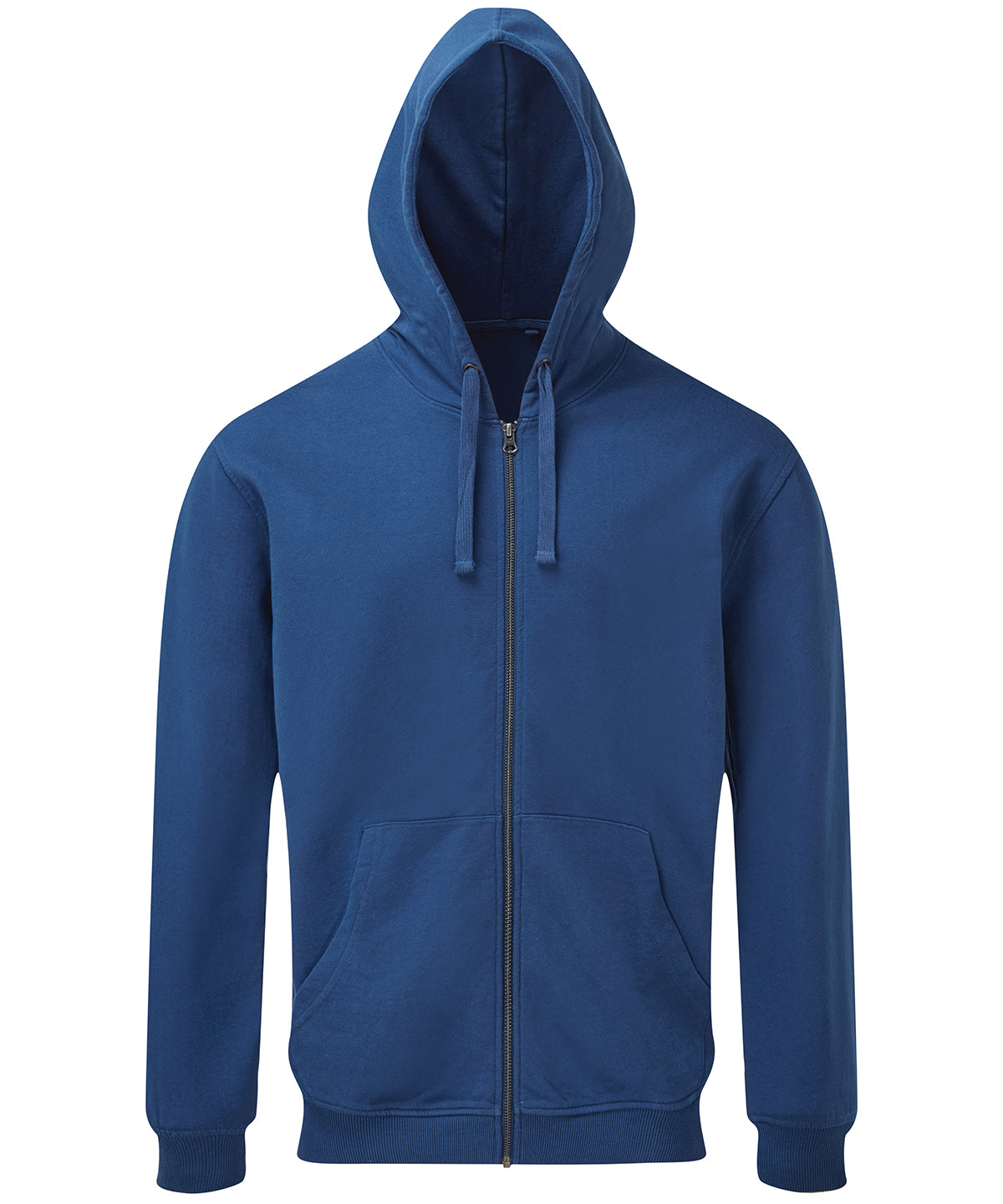 Hettupeysur - Men's Coastal Vintage Wash Loop Back Zip Through Hoodie