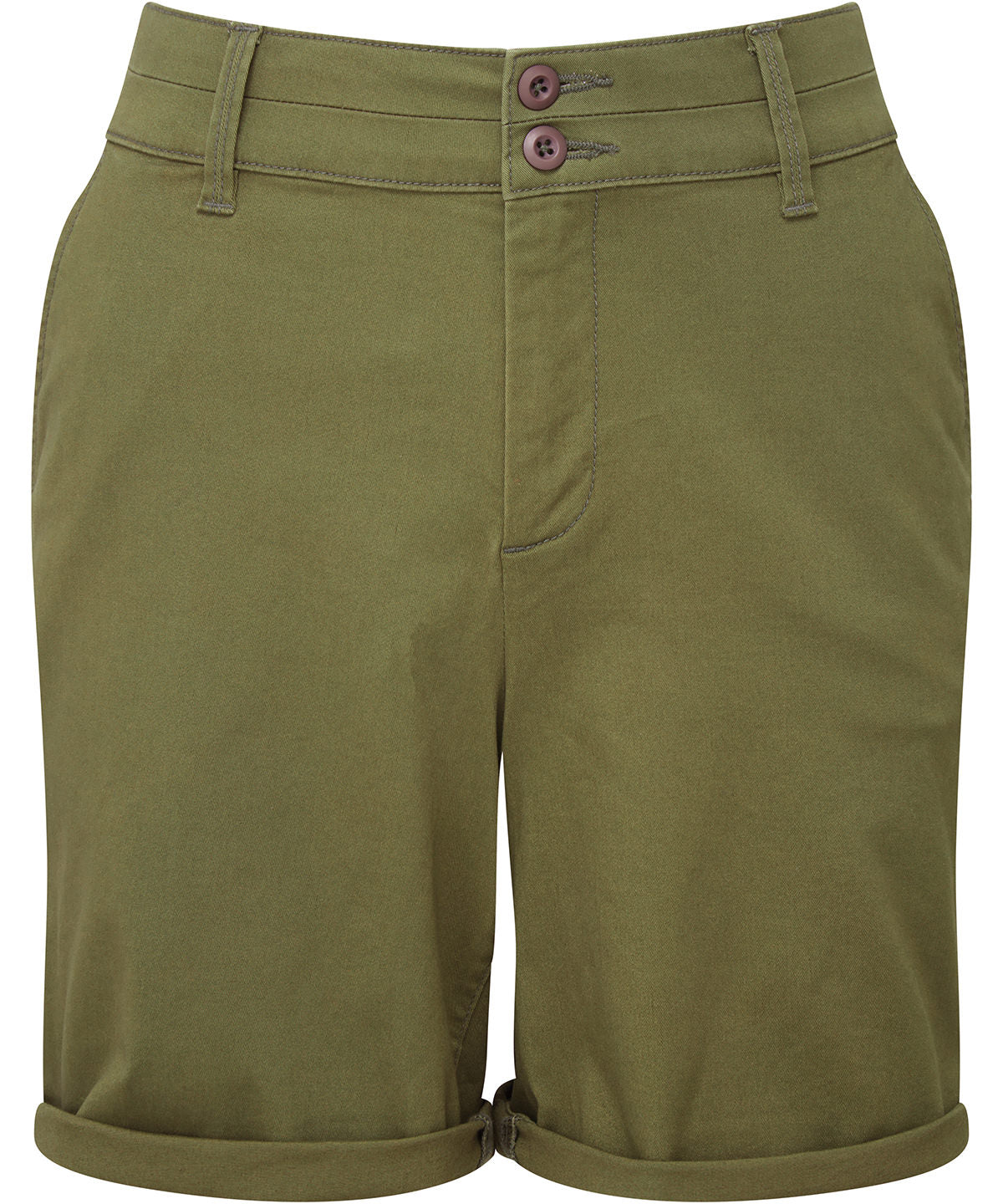 Stuttbuxur - Women’s Lightweight Chino Shorts