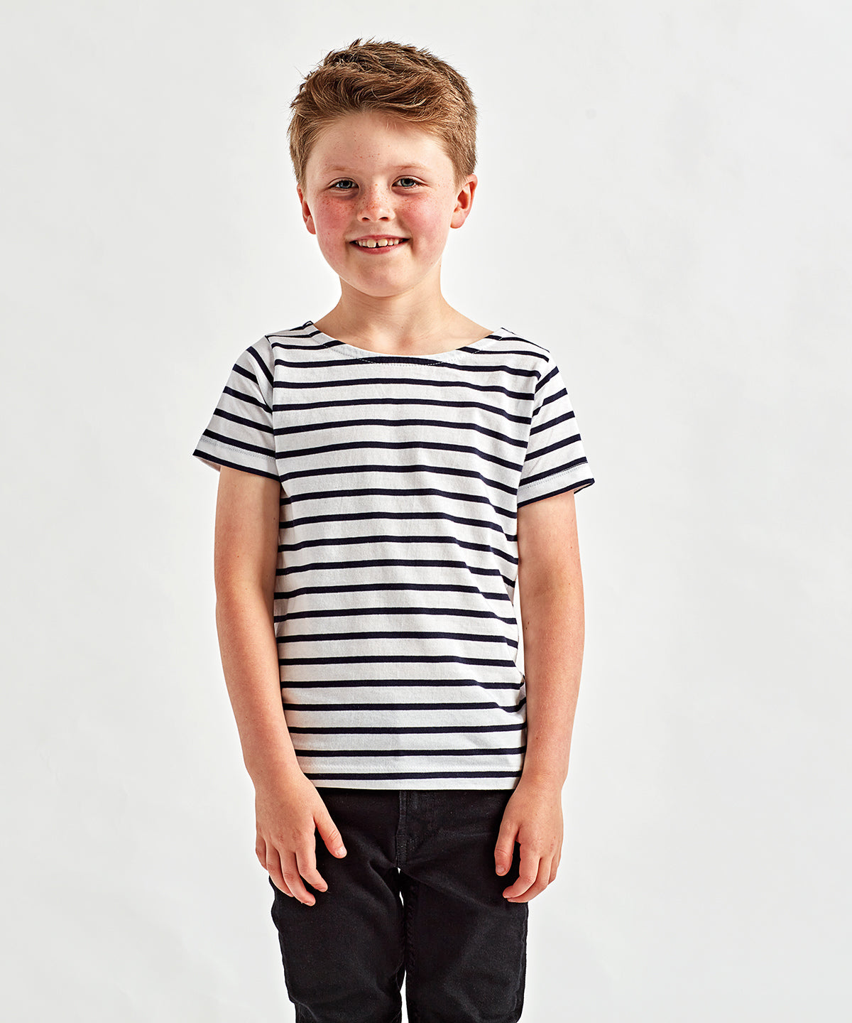 Stuttermabolir - Kids Marinière Coastal Short Sleeve Tee